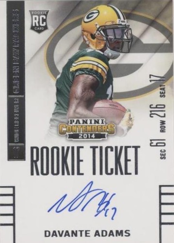 2014 Panini Contenders Davante Adams #212