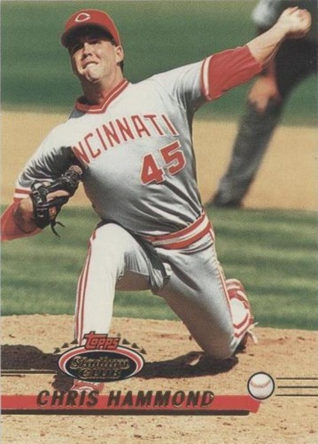 1993 Topps #437 Chris Hammond Cincinnati Reds | eBay