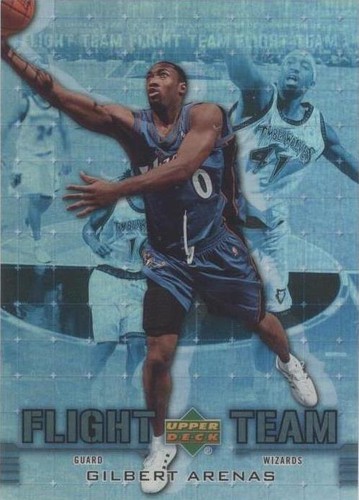 2006-07 UD Reserve - Gilbert Arenas #FT-GA