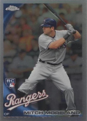 2010 Topps Update Series - Mitch Moreland #CHR55