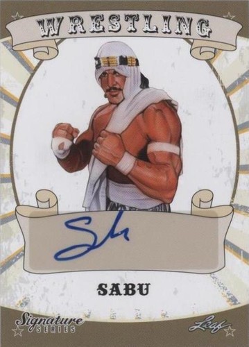 2016 Leaf Signature Series Wrestling - Sabu #72