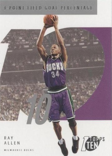 2002-03 Topps Ten - Ray Allen #80