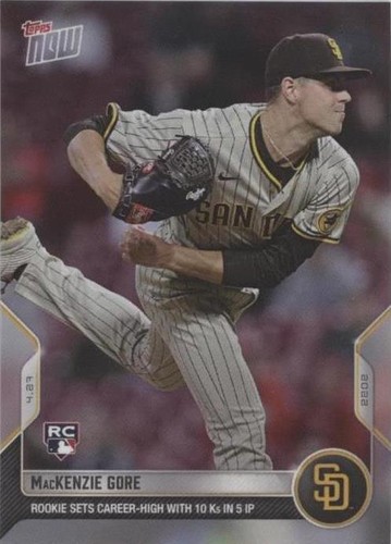 2022 Topps Now - MacKenzie Gore #102