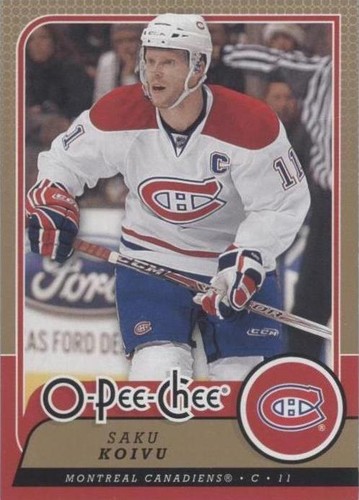 2008-09 O-Pee-Chee - Saku Koivu #72