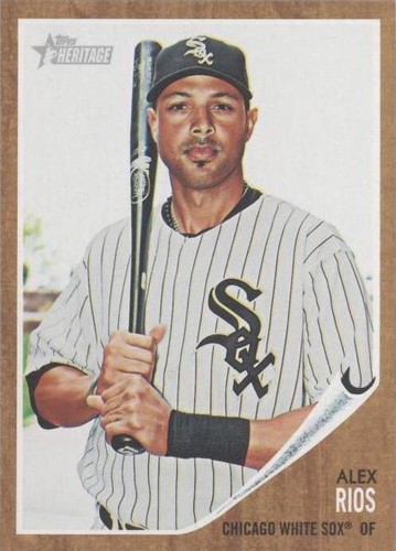 2011 Topps Heritage - Alex Rios #117