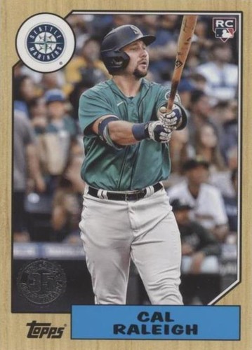 2022 Topps Series 1 - Cal Raleigh #T87-72