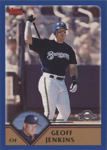 2003 Topps - Geoff Jenkins #435