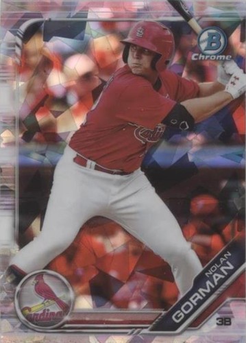 2019 Bowman Chrome Draft Sapphire Edition - Nolan Gorman #BDC-42