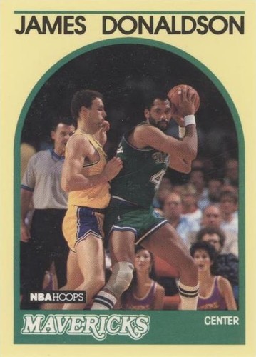 1989-90 NBA Hoops Superstars - James Donaldson #23