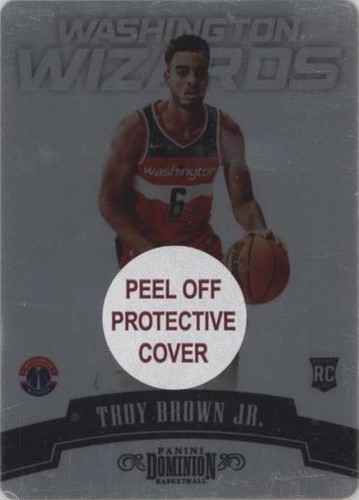 2018-19 Panini Dominion - Troy Brown Jr. #122