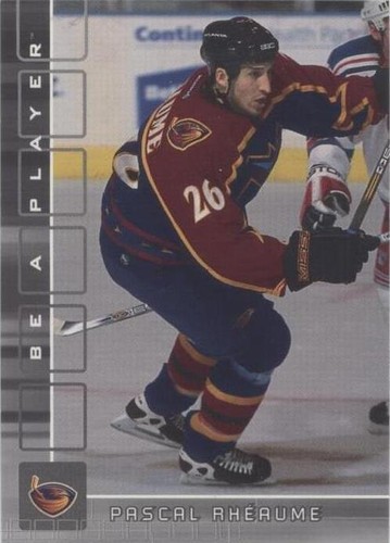 2001-02 In the Game Be A Player Memorabilia - Pascal Rheaume #479