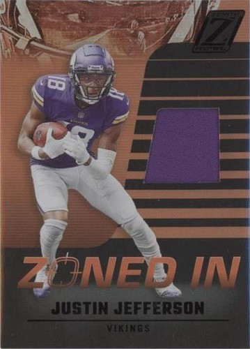 2022 Panini Zenith Justin Jefferson #ZI-12