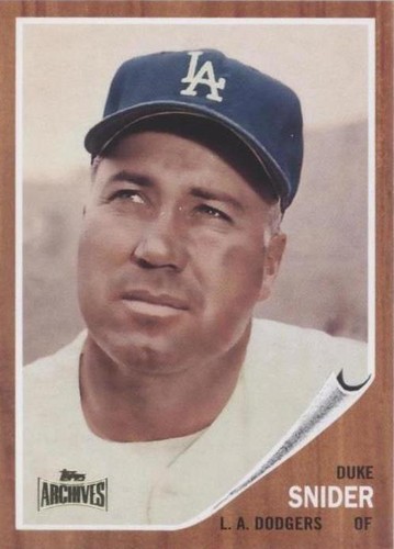 2012 Topps Archives - Duke Snider #500