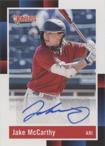 2022 Panini Donruss - Jake McCarthy #R88S-JM