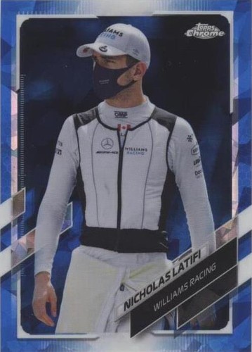 2021 Topps Chrome Sapphire Edition Formula 1 - Nicholas Latifi #42