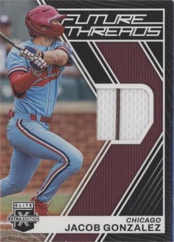 2023 Panini Elite Extra Edition - Jacob Gonzalez #FT-JG
