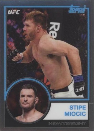 2018 Topps Chrome UFC - Stipe Miocic #UFC83-SM