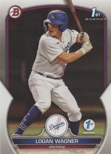 2023 Bowman 1st Edition - Logan Wagner #BPPF-36