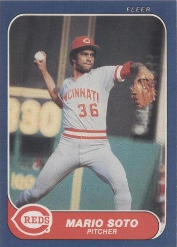 1986 Fleer - Mario Soto #192