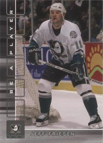 2001-02 In the Game Be A Player Memorabilia - Jeff Friesen #68