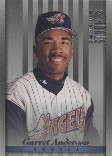 1997 Donruss Studio - Garret Anderson #82