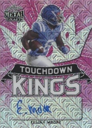 2021 Leaf Metal Draft Elijah Moore #TK-EM2