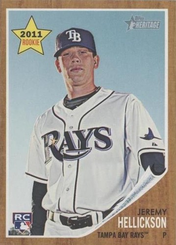 2011 Topps Heritage - Jeremy Hellickson #219