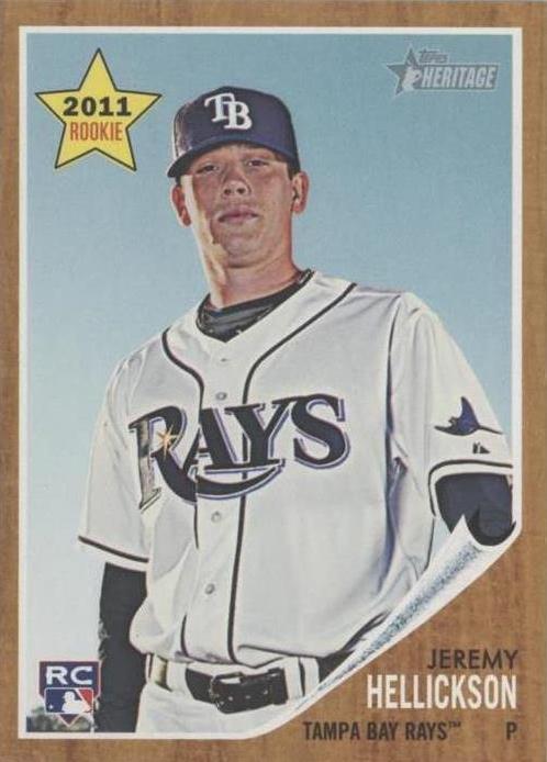 Topps Heritage 2011 - Jeremy Hellickson #219
