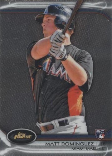 2012 Topps Finest - Matt Dominguez #64