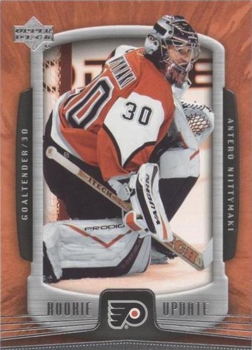2005-06 Upper Deck Rookie Update - Antero Niittymaki #72