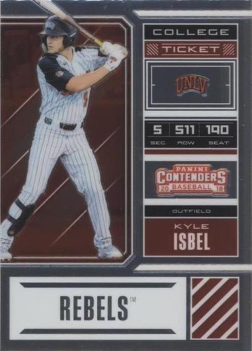 2018 Panini Elite Extra Edition - Kyle Isbel #KI
