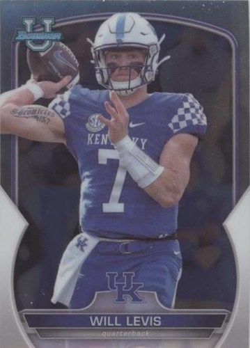 2022 Bowman University Chrome Will Levis #5