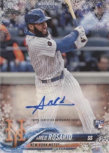 2018 Topps Holiday - Amed Rosario #A-AR