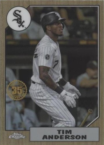 2022 Topps Chrome - Tim Anderson #87BC-14