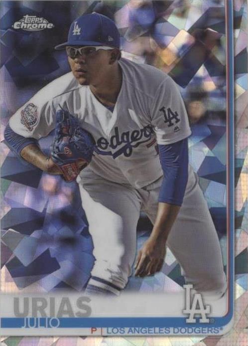 2019 Topps Chrome Sapphire Edition - Julio Urias #519