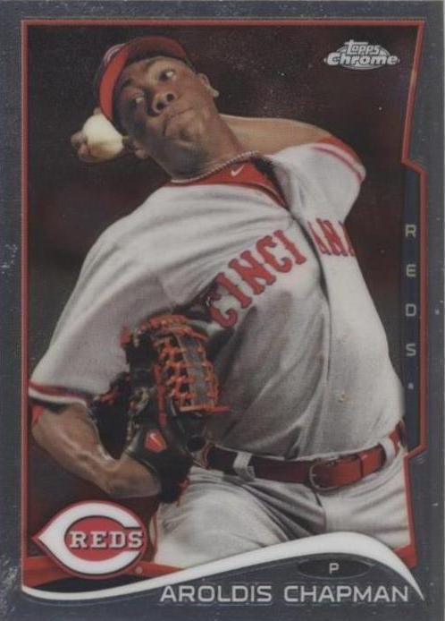 2014 Topps Chrome - Aroldis Chapman #117