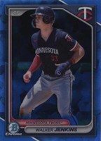 2024 Bowman Chrome Sapphire Edition - Walker Jenkins #BCP-204