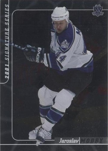 2000-01 In the Game Be A Player Signature Series - Jaroslav Modry #144