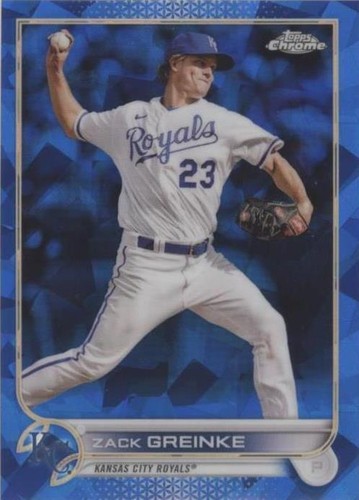 2022 Topps Chrome Update Series Sapphire Edition - Zack Greinke #US127
