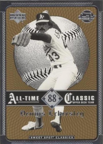 2002 Upper Deck Sweet Spot Classics - Dennis Eckersley #88