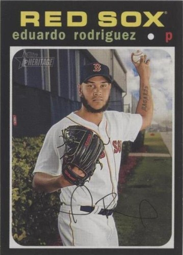 2020 Topps Heritage - Eduardo Rodriguez #113