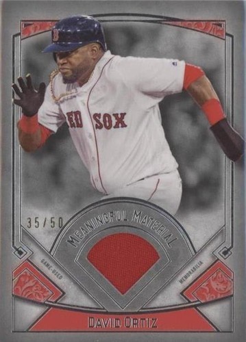 2017 Topps Museum Collection - David Ortiz #MR-DO