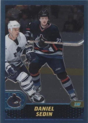 2001-02 Topps Chrome - Daniel Sedin #63