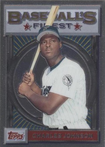 2001 Topps Finest - Charles Johnson #FO13