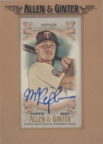 2021 Topps Allen & Ginter's - Max Kepler #FMA-MK
