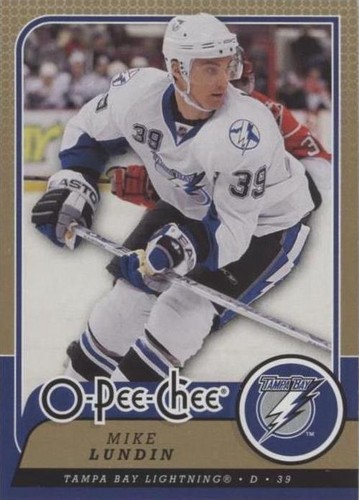 2008-09 O-Pee-Chee - Mike Lundin #375