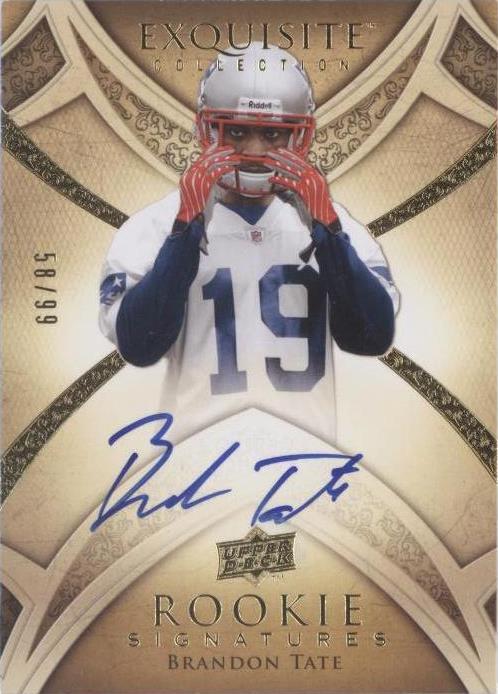 2009 Upper Deck Exquisite Collection Brandon Tate #114