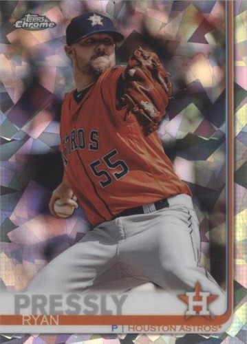 2019 Topps Chrome Sapphire Edition - Ryan Pressly #386