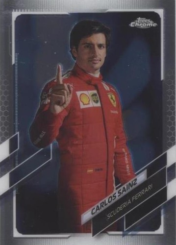 2021 Topps Chrome Formula 1 - Carlos Sainz #12
