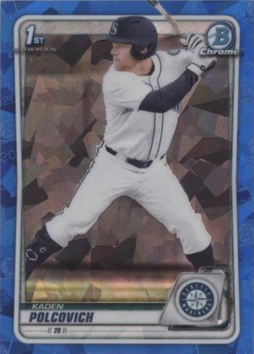2020 Bowman Chrome Draft Sapphire Edition - Kaden Polcovich #BD-18